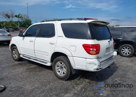 2004 Toyota Sequoia Limited V8 from USA, damaged, VIN 5TDBT48AX4S214047